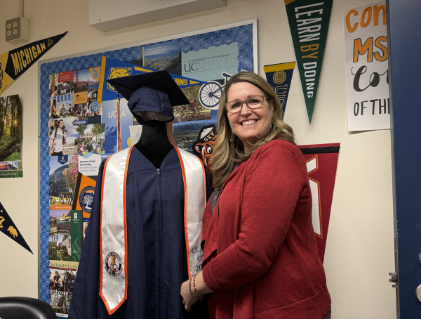 Ms. Vaughn has mentored over 600 students in their journey from high school to college and prepares to say goodbye to the seniors of 2025.